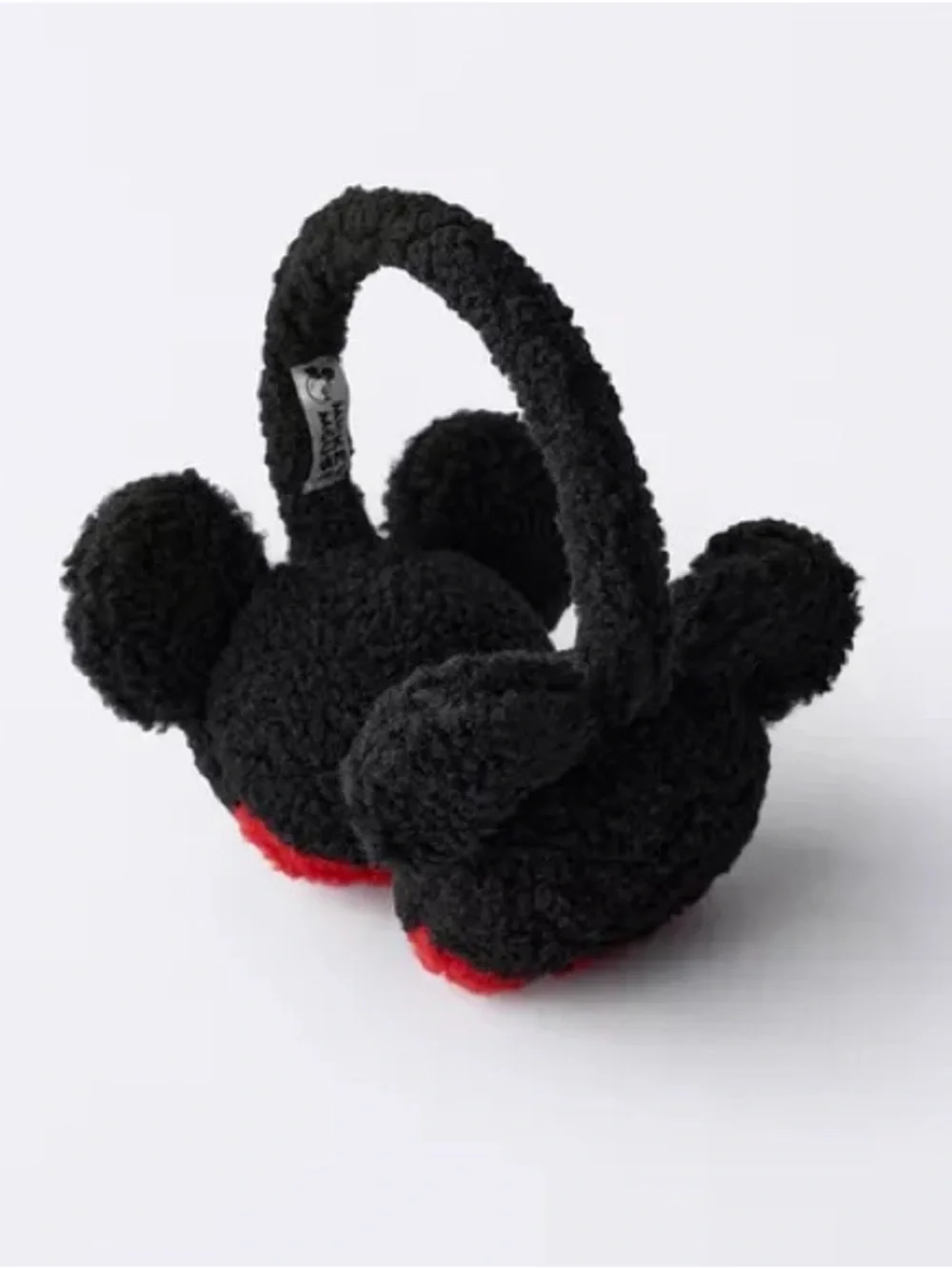 NWT Zara Kids SHEARLING MICKEY MOUSE  DISNEY EARMUFFS 6 - 14